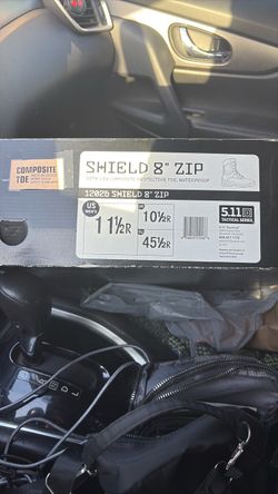 5.11 Tactical Shield 8" Zip Boot Size 11.5
