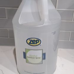 Sealed Zep 1 Gallon Alcohol Sanitizer Refill