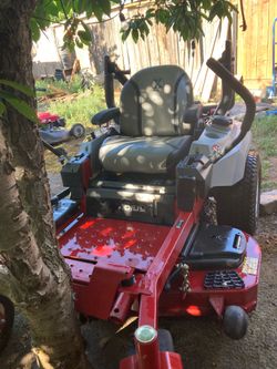 eXmark commercial ride mower