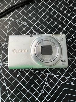 Canon Powershot A4000 IS HD 16.0 MP Silver Digital Camera