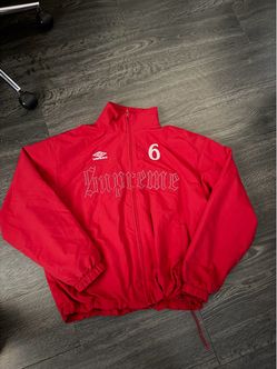 Supreme x Umbro Red Track Jacket