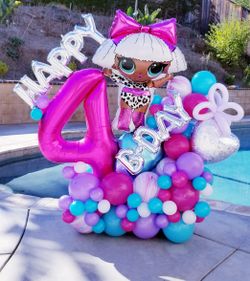 Lol balloons party decor