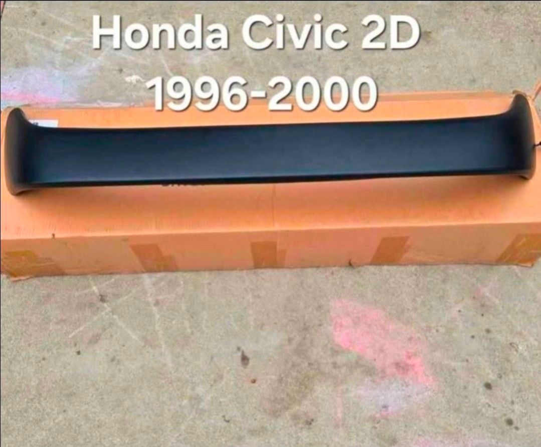 Honda Civic 2D 1996-2000 Trunk Wing Spoiiler
