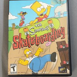 Simpsons Skateboarding