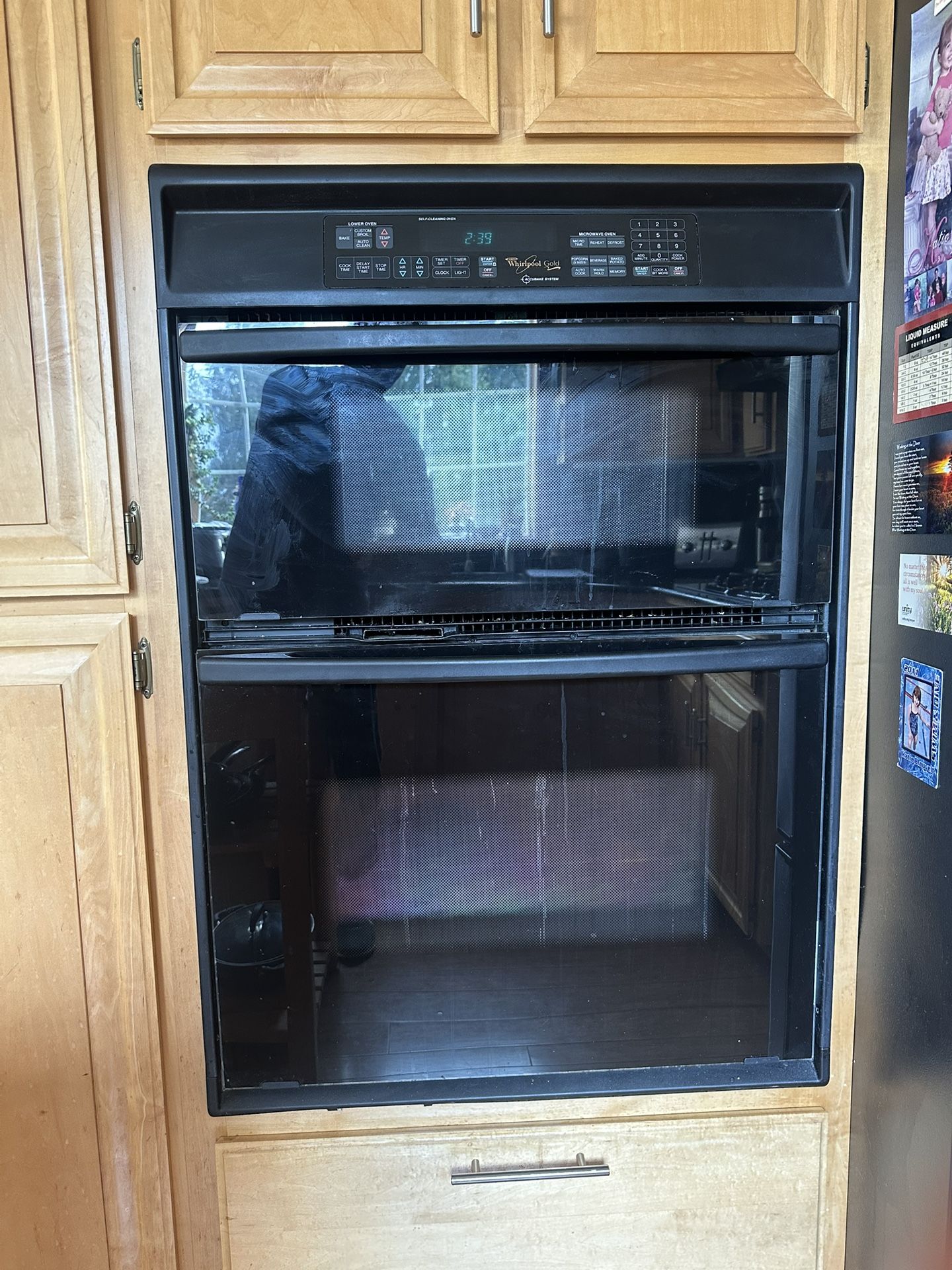 Whirlpool Gold Wall Oven/Microwave