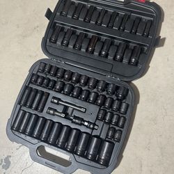 64-piece Husky 1/2 Impact Socket Set