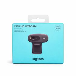 Logitech C270 HD Webcam (720p)