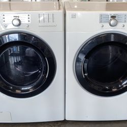 KENMORE XL CAPACITY WASHER DRYER ELECTRIC SET 