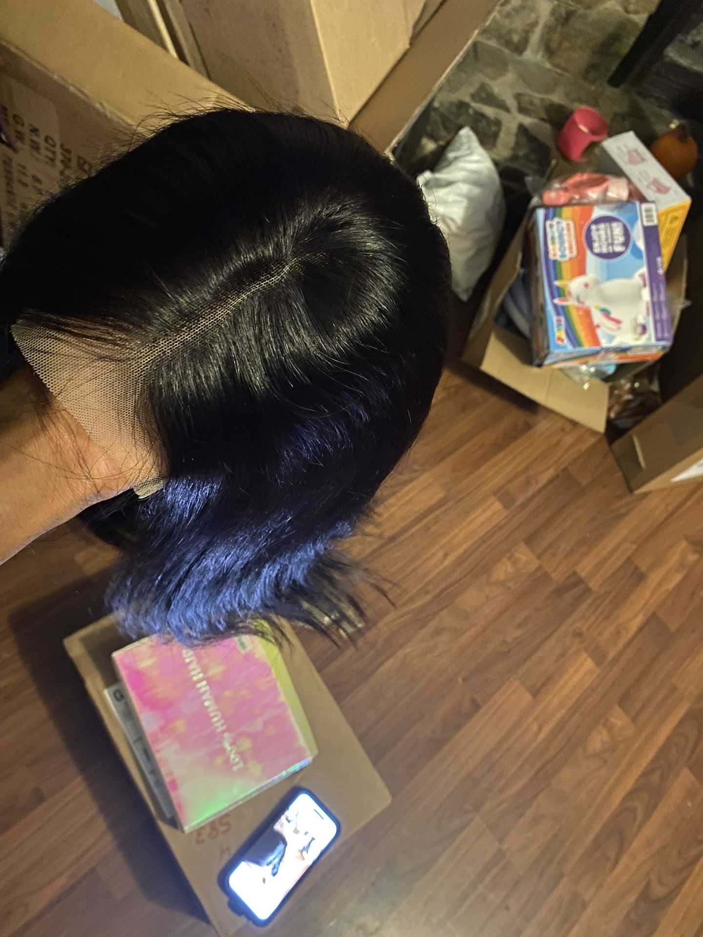 Closure Human Hair Wig