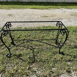 Wrought Iron Table