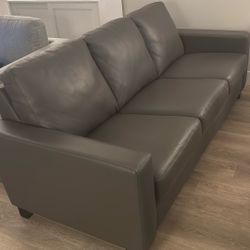 Leather Couch, NEARLY new, $300