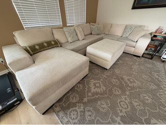 Couch and ottoman