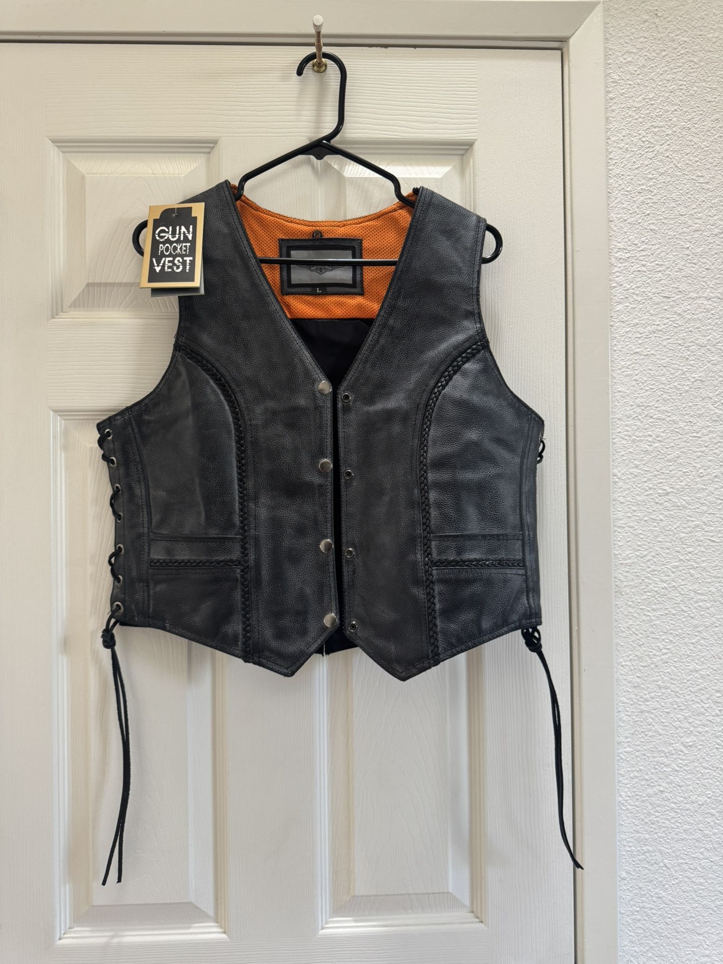 Leather Vest