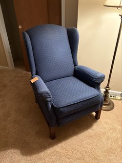 Blue Chair Mid Century Modern