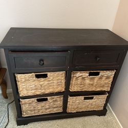 Safavieh Wicker Storage Cabinet