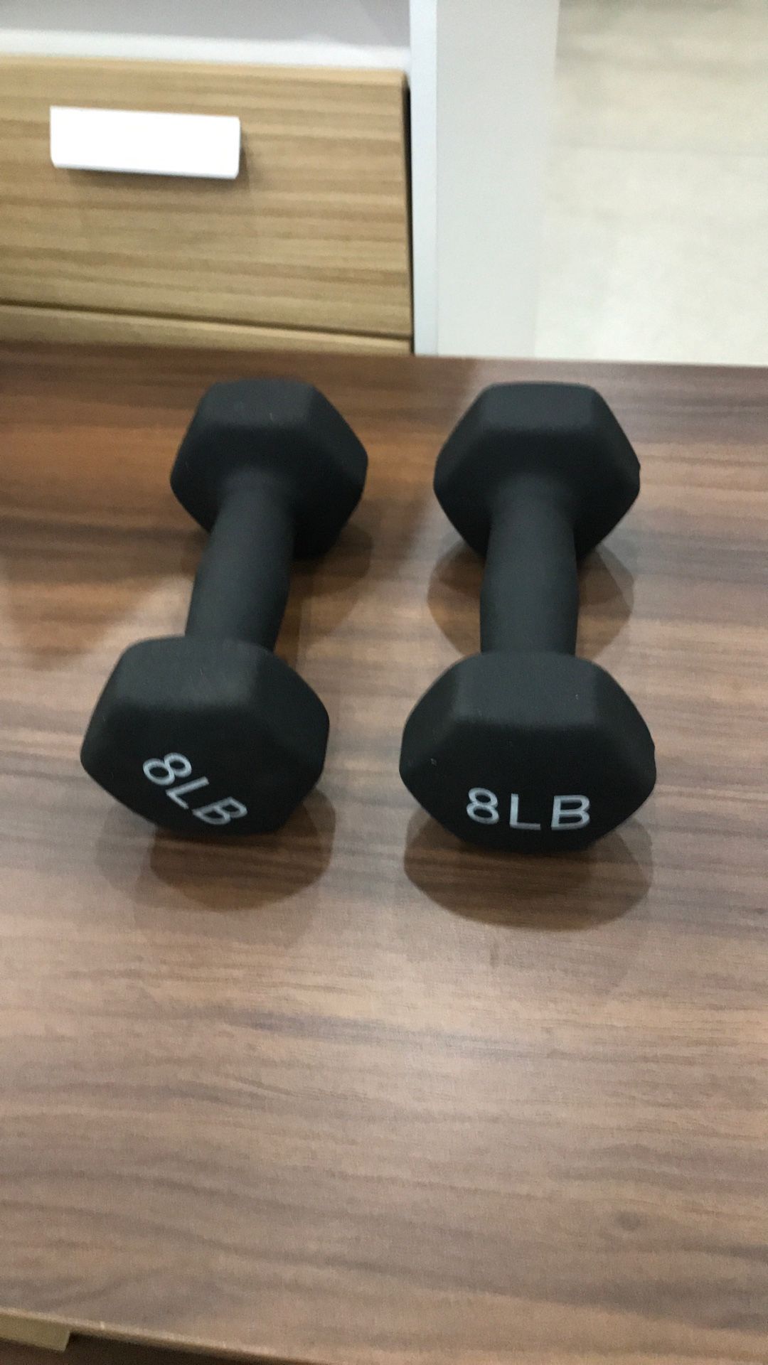 8Lb Dumbbells Set