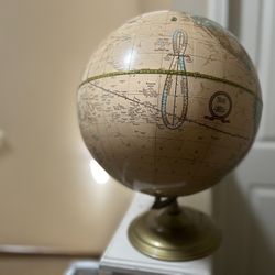 Vintage George F. Cram Company Globe
