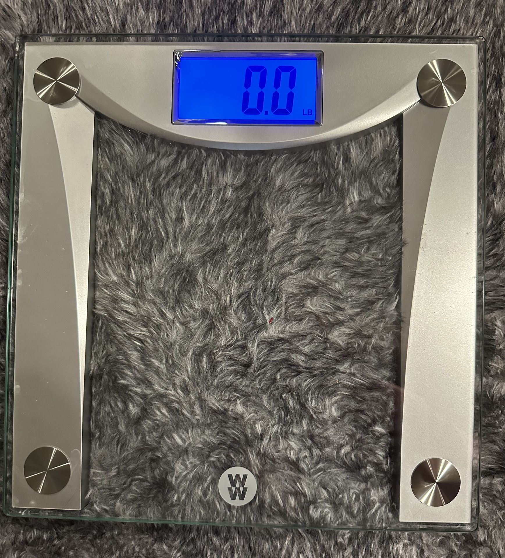 Glass Scale for Weighing