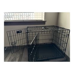 2 Door Dog Crate For Sale, Measurements In Description 