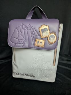 Disney kiss the bride backpack