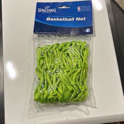 Neon Green Basketball Net 