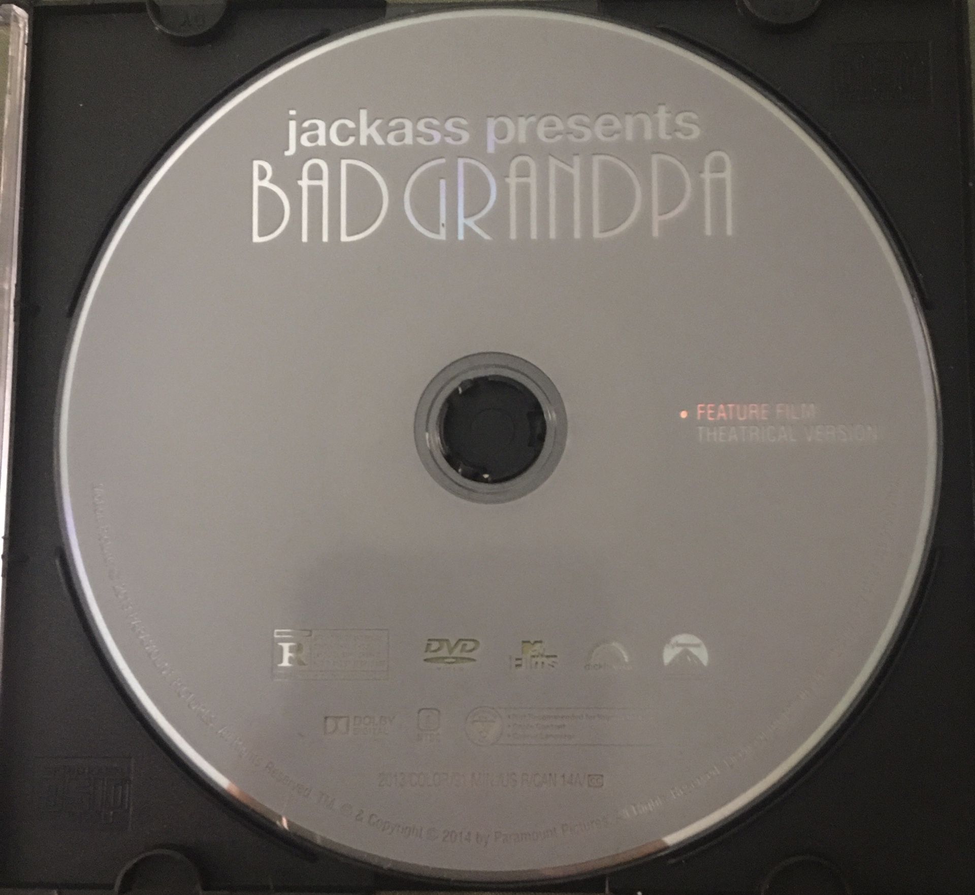 Bad Grandpa DVD