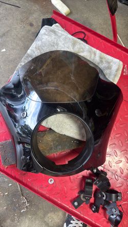 Harley-Davidson Quarter Fairing with Tinted Windshield
