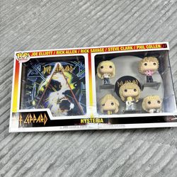 Funko Pop Album Deluxe #37 DEF LEPPARD HYSTERIA Limited Ed Vinyl