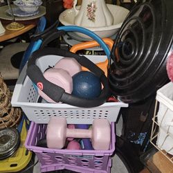LARGE ASSORTMENT EXERCISE STUFF $5 AND UP