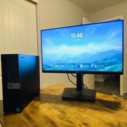 BUNDLE DEAL - Dell Desktop Computer Tower & 24” Monitor for Sale