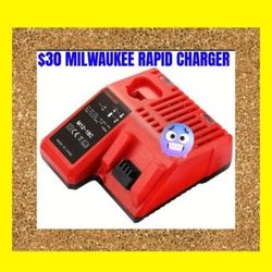 🐦‍🔥 MILWAUKEE RAPID CHARGER REPLACEMENT 