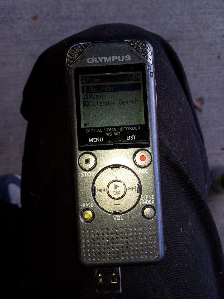 Professional Olympus WS 801 Digital Compact Voice Recorder