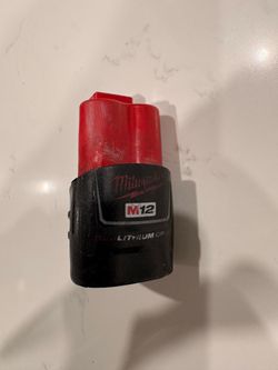 Milwaukee M2 battery ￼