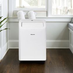 Hisense 8,000 BTU Dual Hose Portable Air Conditioner with Inverter and Wi-Fi