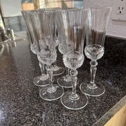 Crystal Champagne Glasses