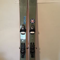 Salomon QST 106  181cm With Salomon STH 13 Bindings
