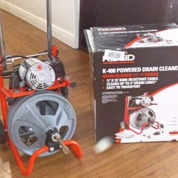 K-400 Powered Drain Cleaner