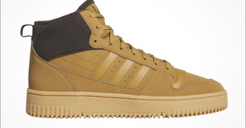 Adidas Break Start Mid Winterized Size 10 Mens Brown Sneakers