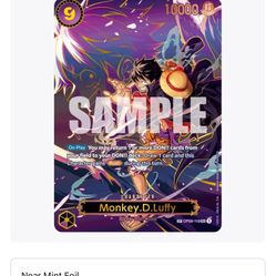 One Piece Monkey d Luffy Op-09-119