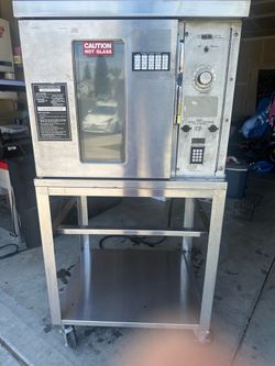 Hobart Commercial Warming Oven with Stainless Steel Stand – Works Great