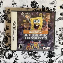 Nicktoons Attack Of The Toybots Nintendo DS (CASE ONLY)