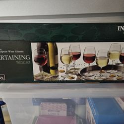 Libbey Set Of 18 Wine Glasses