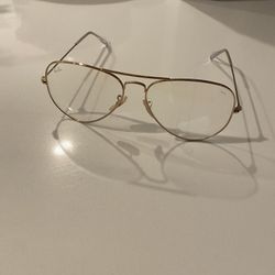 Ray-ban Ray Ban Aviator RB3025 Clear Evolve Gold Photochromic Sunglass Classic Sunglasses Glasses