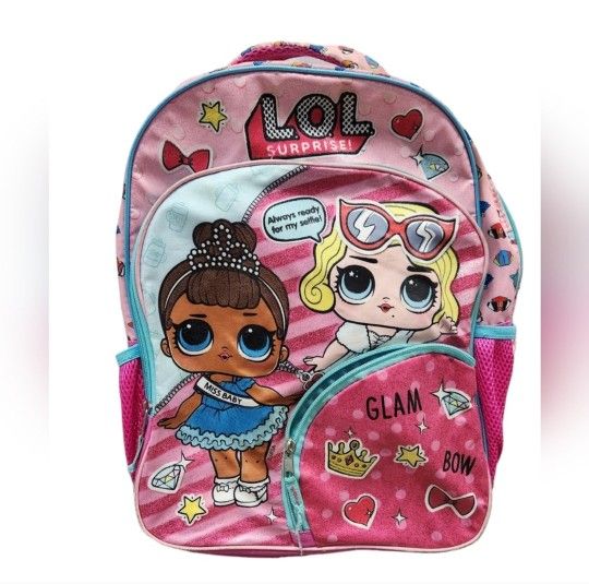 L.O.L. Surprise Always Ready for My Selfie Glam Bow Backpack 16"