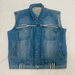 Marithe Francois Girbaud Denim Vest