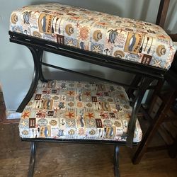 Patterned Stool Set 