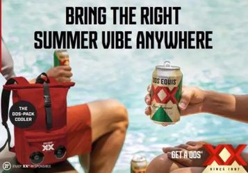 Dos Equis Summer Cooler Backpack