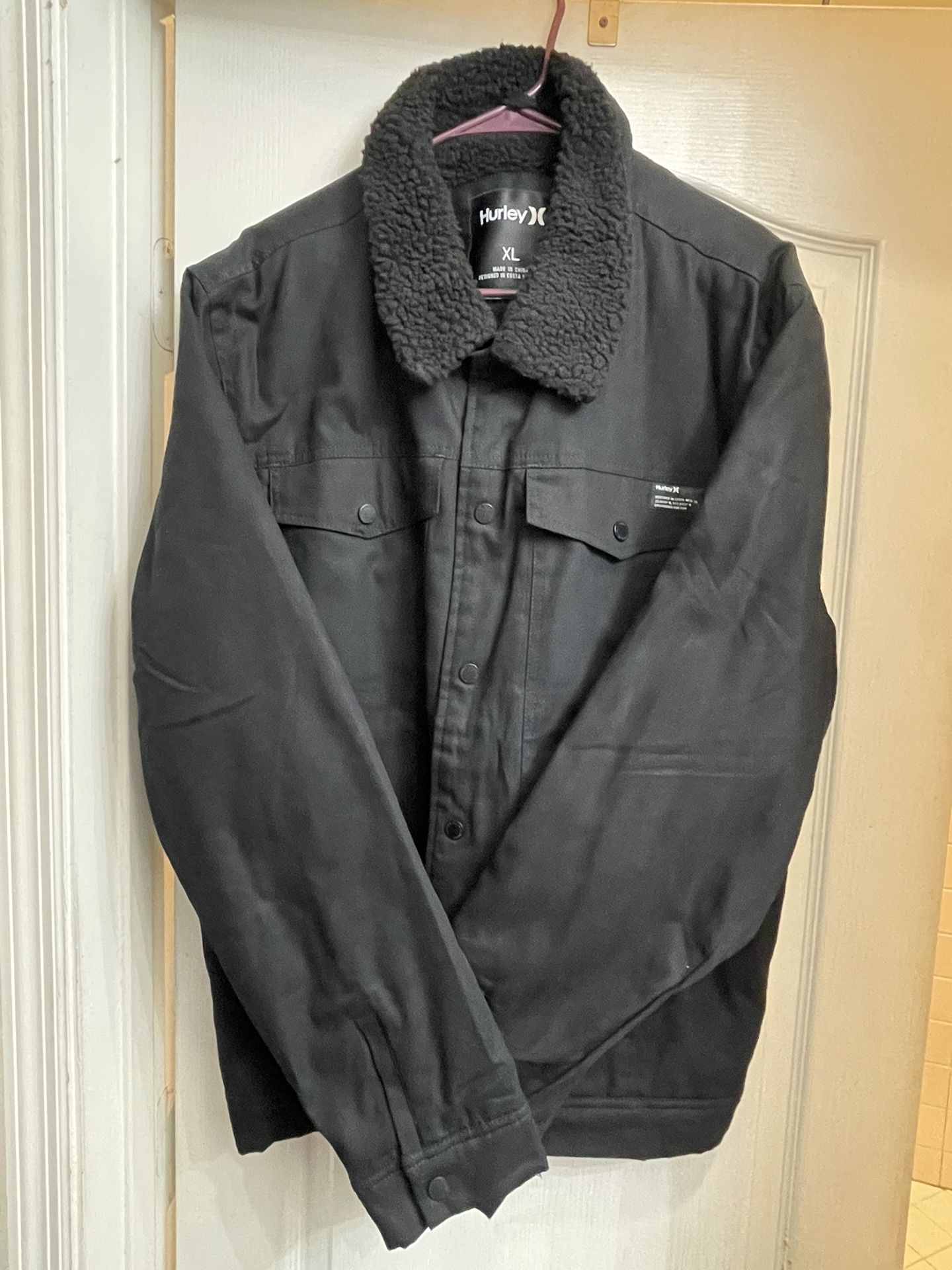 HURLEY “Roy Trucker” Sherpa Lined Jacket