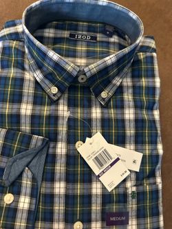 Mens Izod Dress shirt size Medium