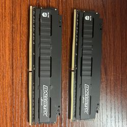 Memory RAM Ballistix 16GB (2x8) 3600MHz